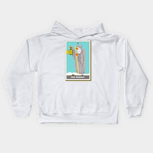 IX - The Hermit - Tarot Card Kids Hoodie